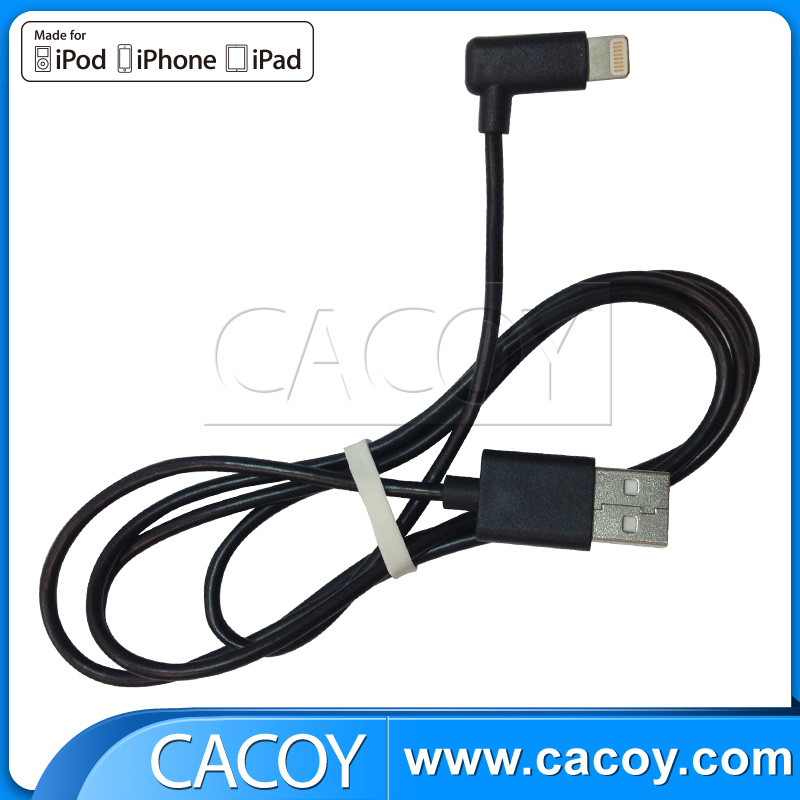 1m Right Angled 90 degree Cable for iphone